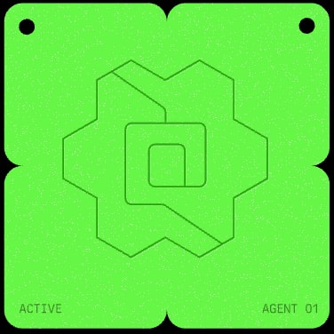 An active agent chip