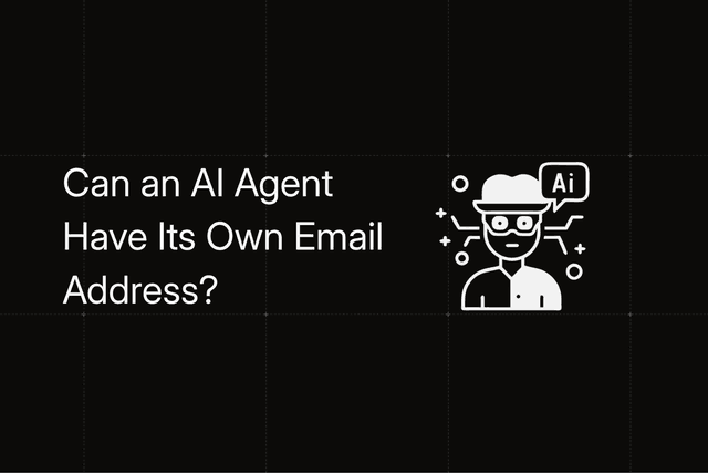 Can an AI agent have its own email address?
