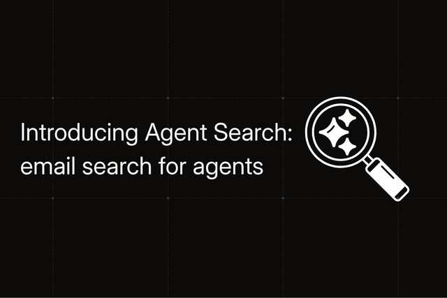 Introducing Agent Search: email search built for agents, not people
