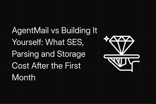 Should You Build Agent Email Infrastructure Yourself with SES, Parsing and Storage?