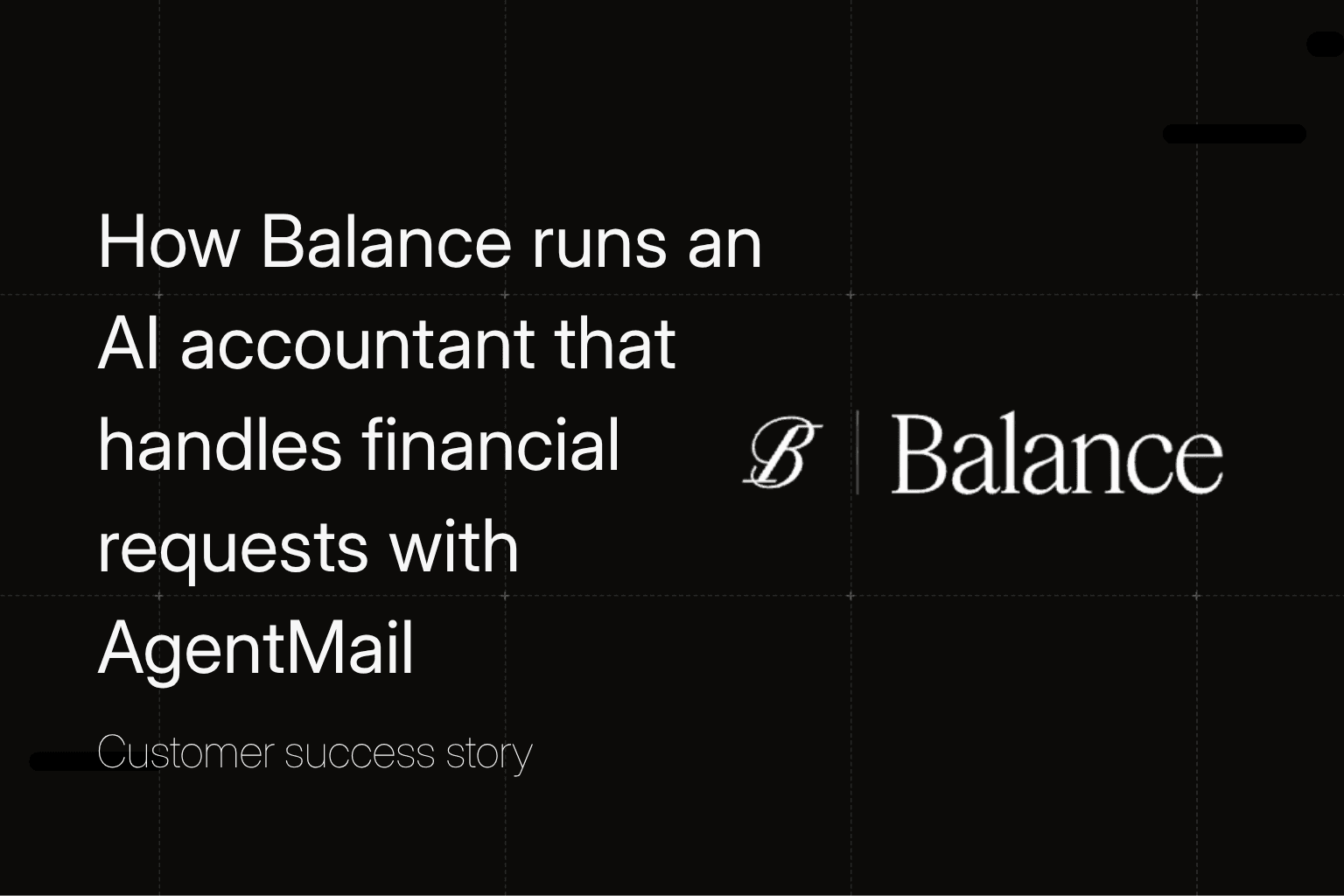 How Balance runs an AI accountant that handles client financial requests with AgentMail