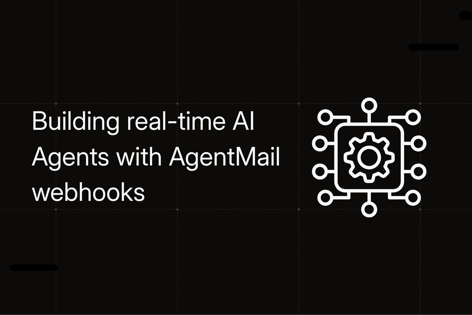 Building real-time AI agents with AgentMail webhooks
