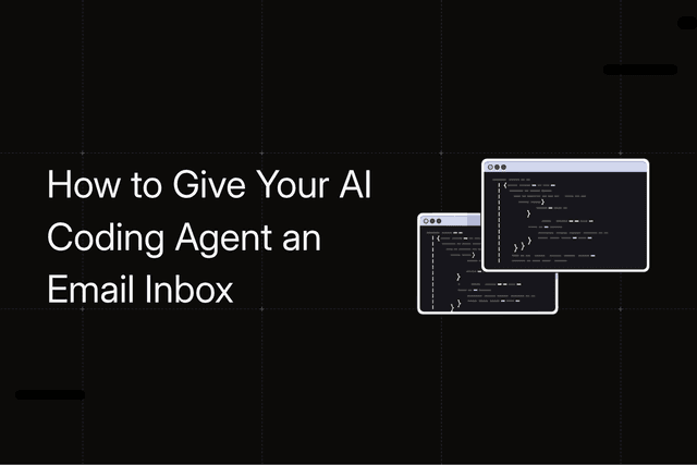How to give your AI coding agent its own email inbox